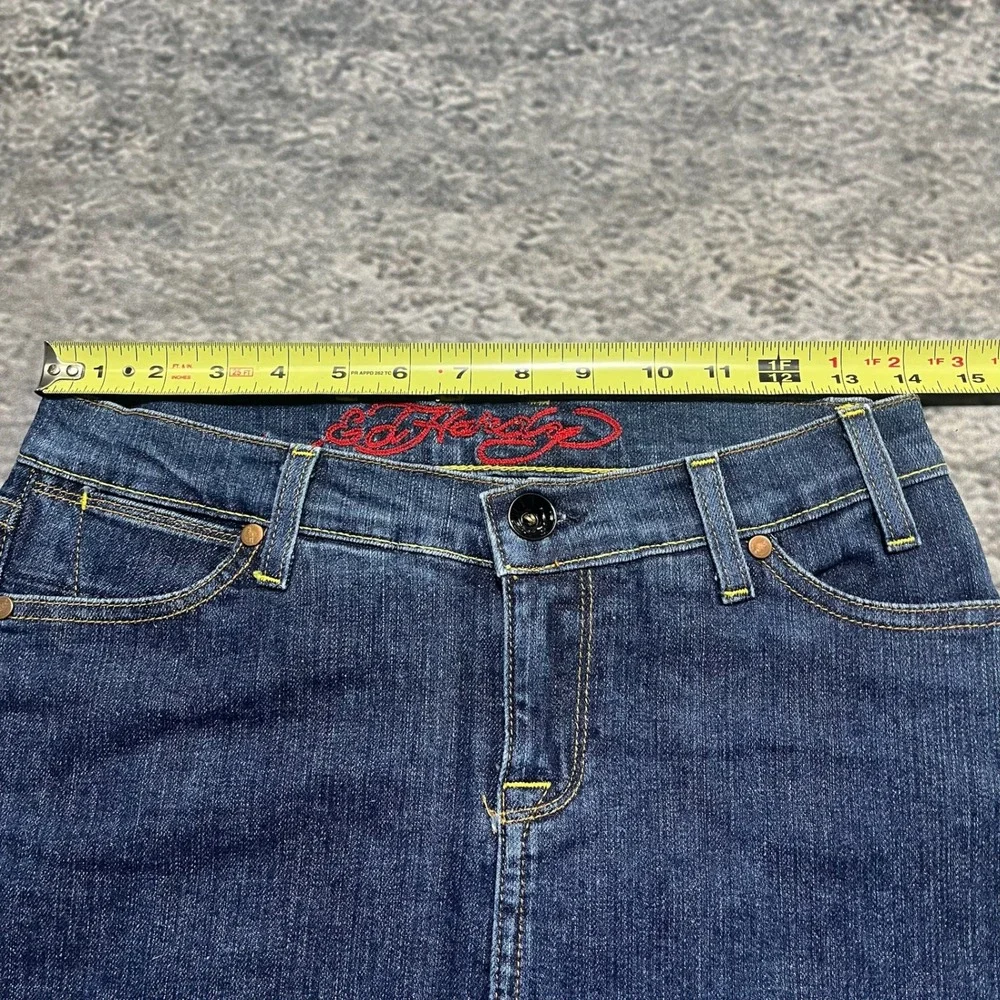 Ed Hardy Denim Mini Skirt Womens‎ 27 (30